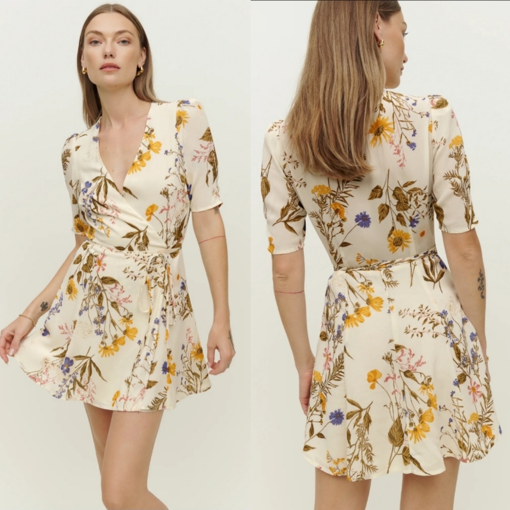 Reformation Lucky Dress in Frolic